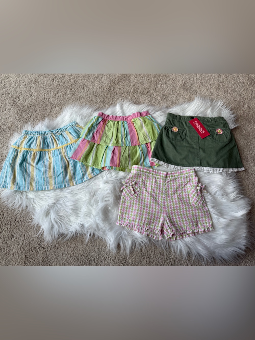 Gymboree skirts and shorts